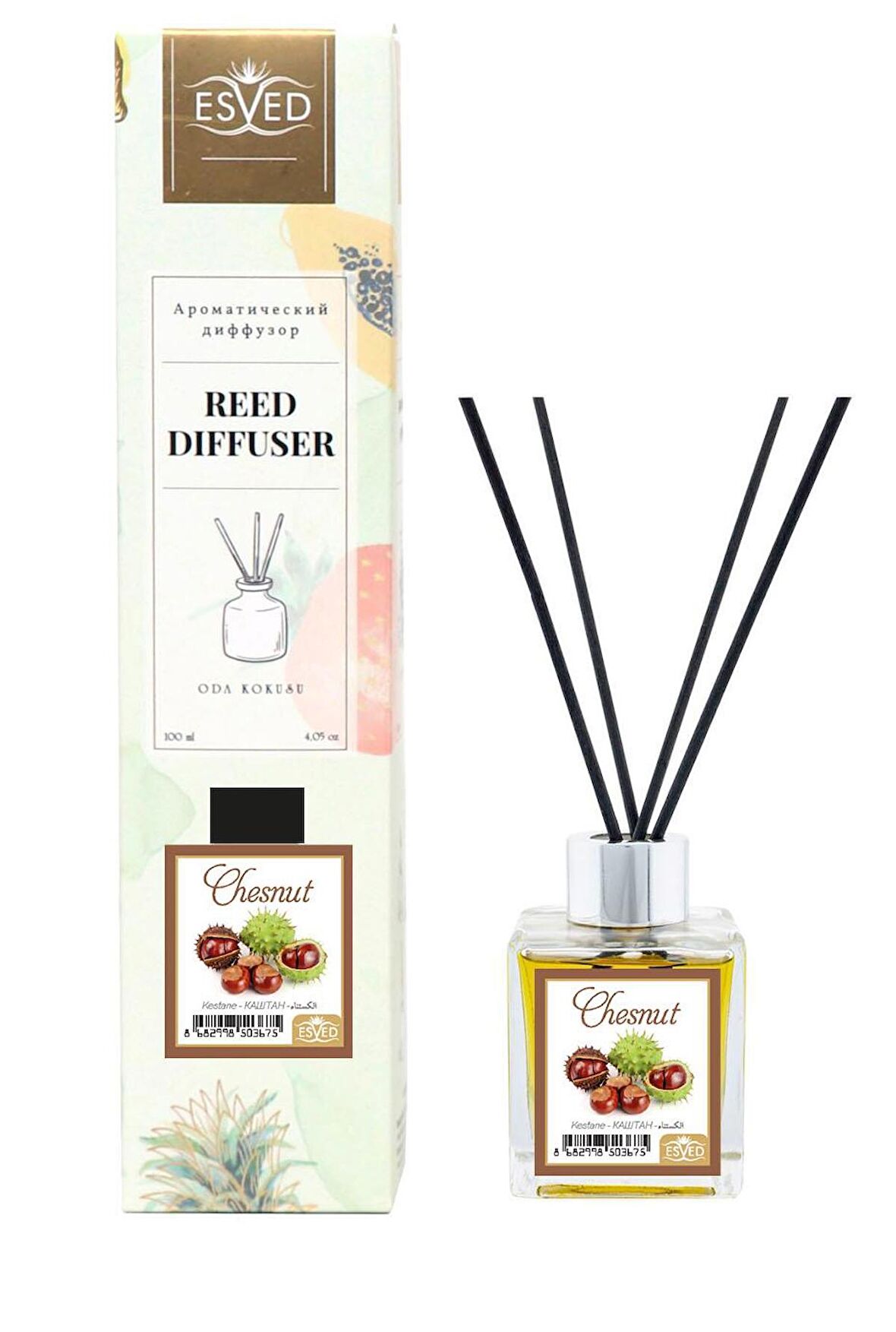 Kestane Kokusu 100 Ml Çubuklu Oda Kokusu