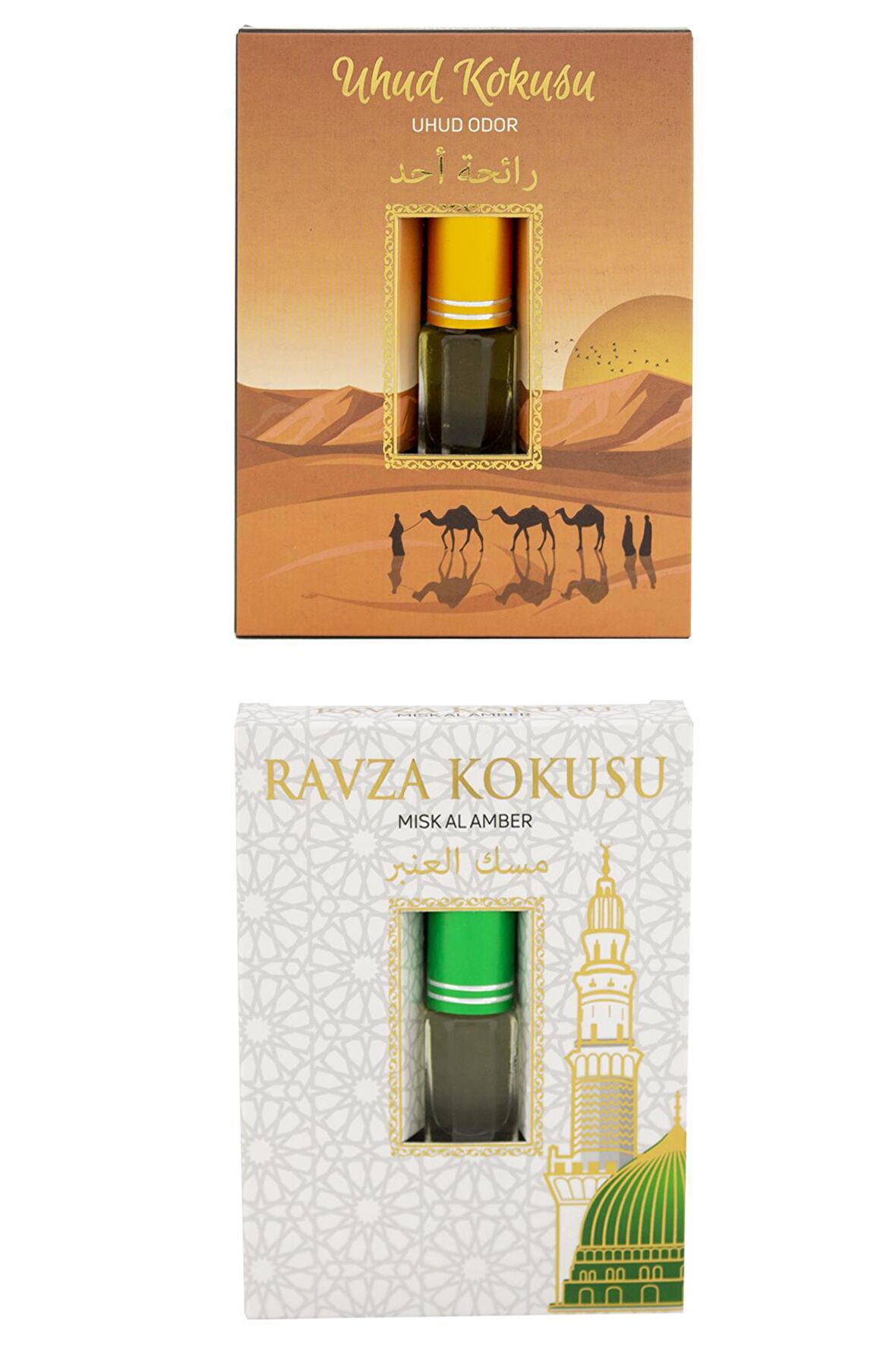 Uhud Kokusu Ve Medine Ravza Kokusu Alkolsüz Esans 3ml