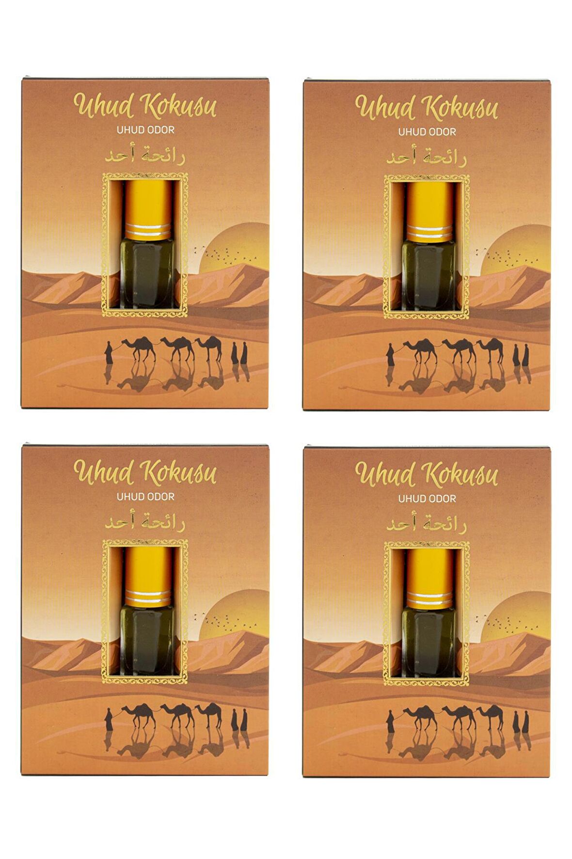 Uhud Kokusu Alkolsüz Esans 3ml 4 Adet