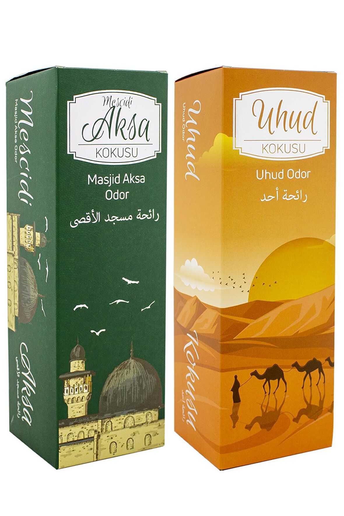 Mescidi Aksa Ve Uhud Kokusu Sprey 400 Ml. Siyah