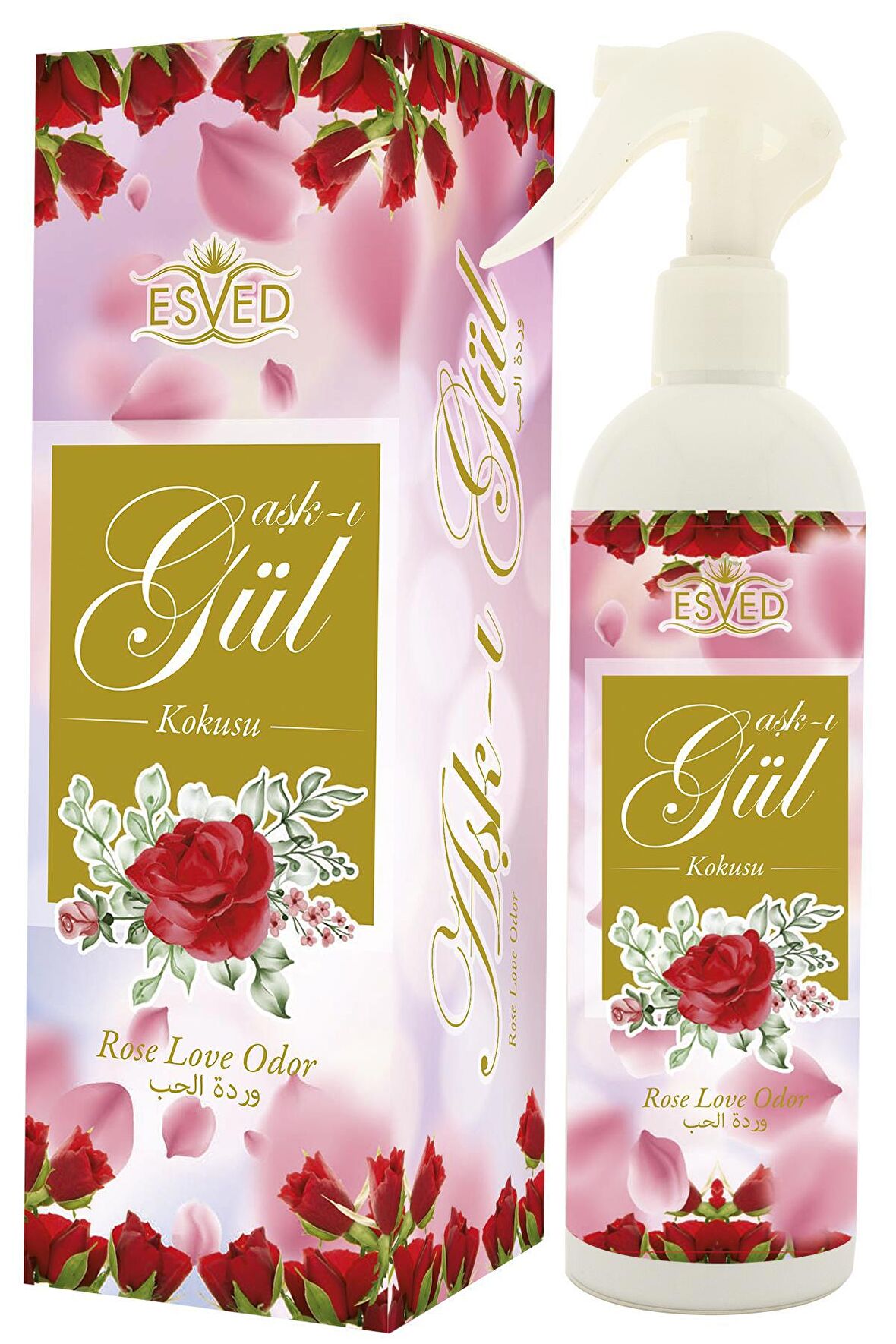 Gül Kokusu Sprey 400 Ml.