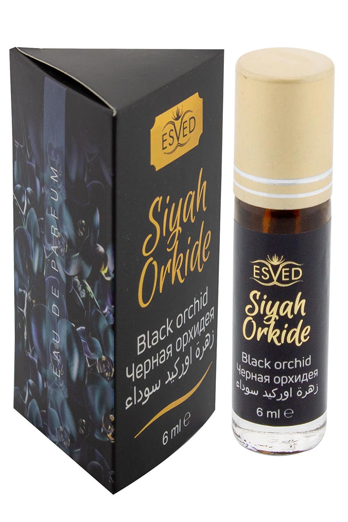 Siyah Orkide Kokusu Alkolsüz Esans 6Ml.