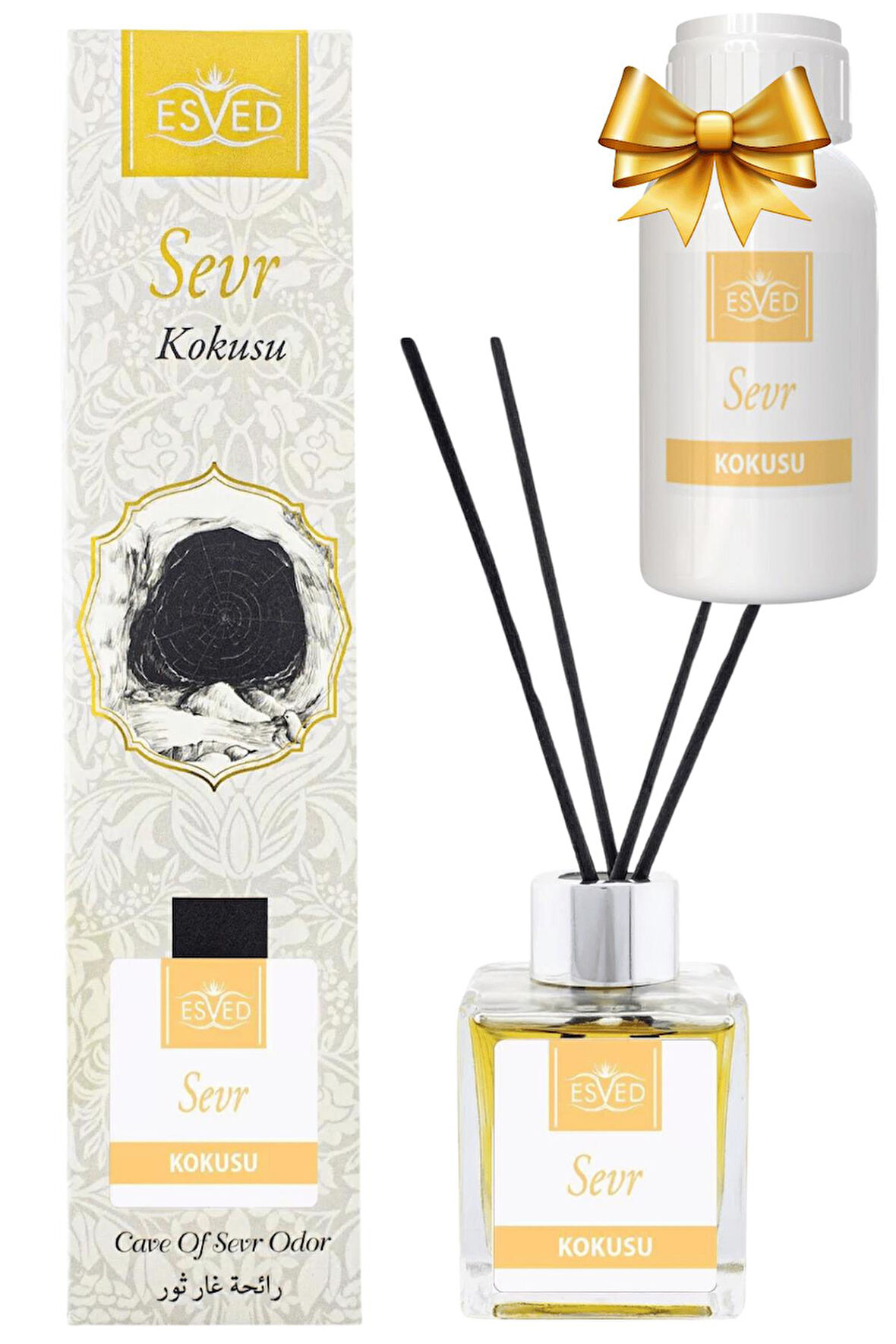 Sevr Kokusu 100 Ml Çubuklu Oda Kokusu Yedek Dolum Şişesi Hediyeli