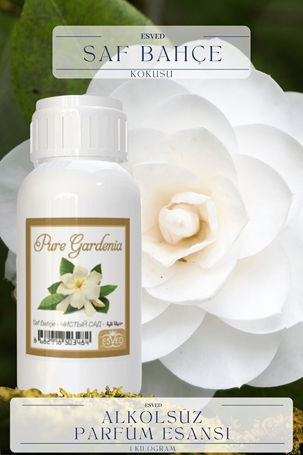 Saf Bahçe Kokusu  Toptan Parfüm Esansı 1 Kilogram