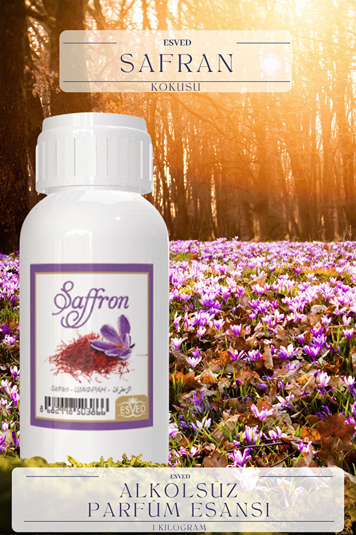 Safran Kokusu  Toptan Parfüm Esansı 1 Kilogram