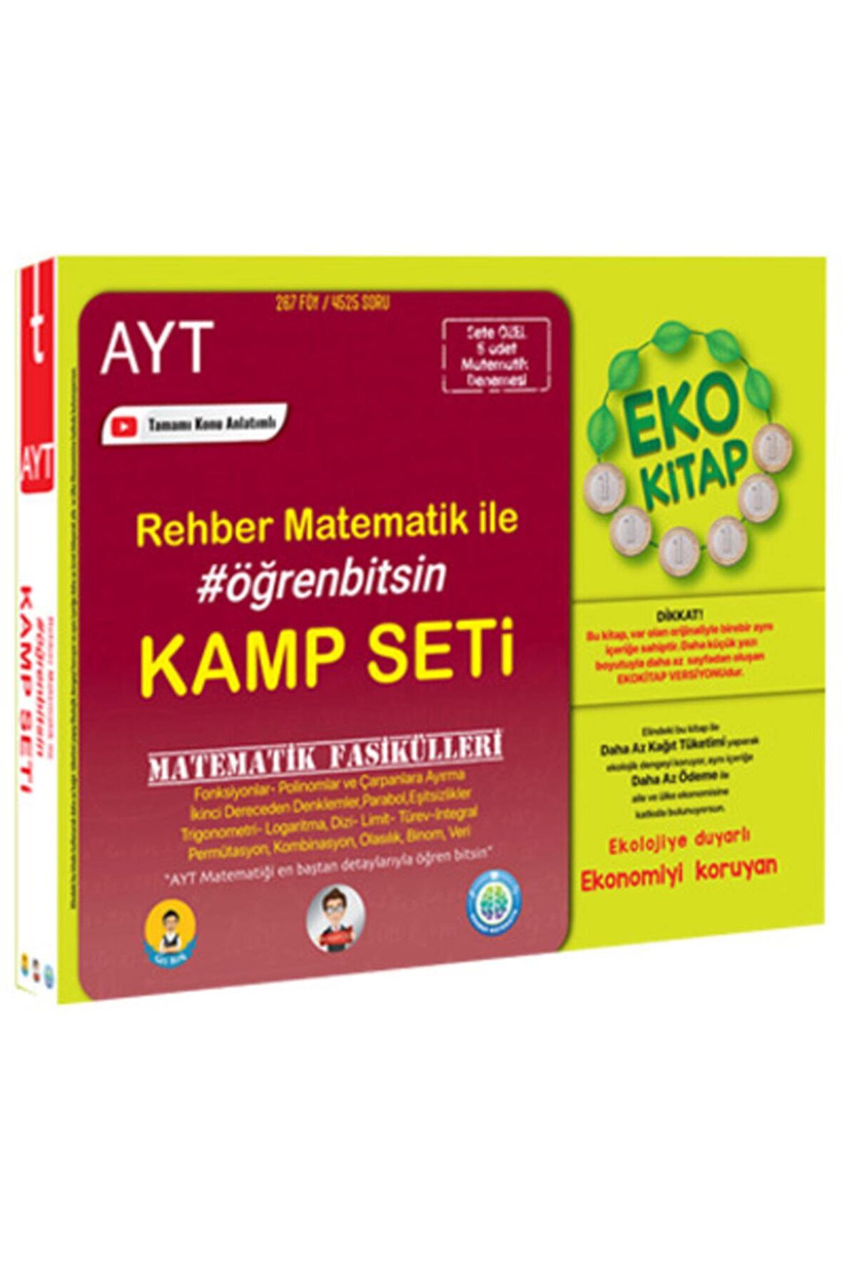 Rehber Matematik Ayt Matematik Fasikülleri Seti 2022