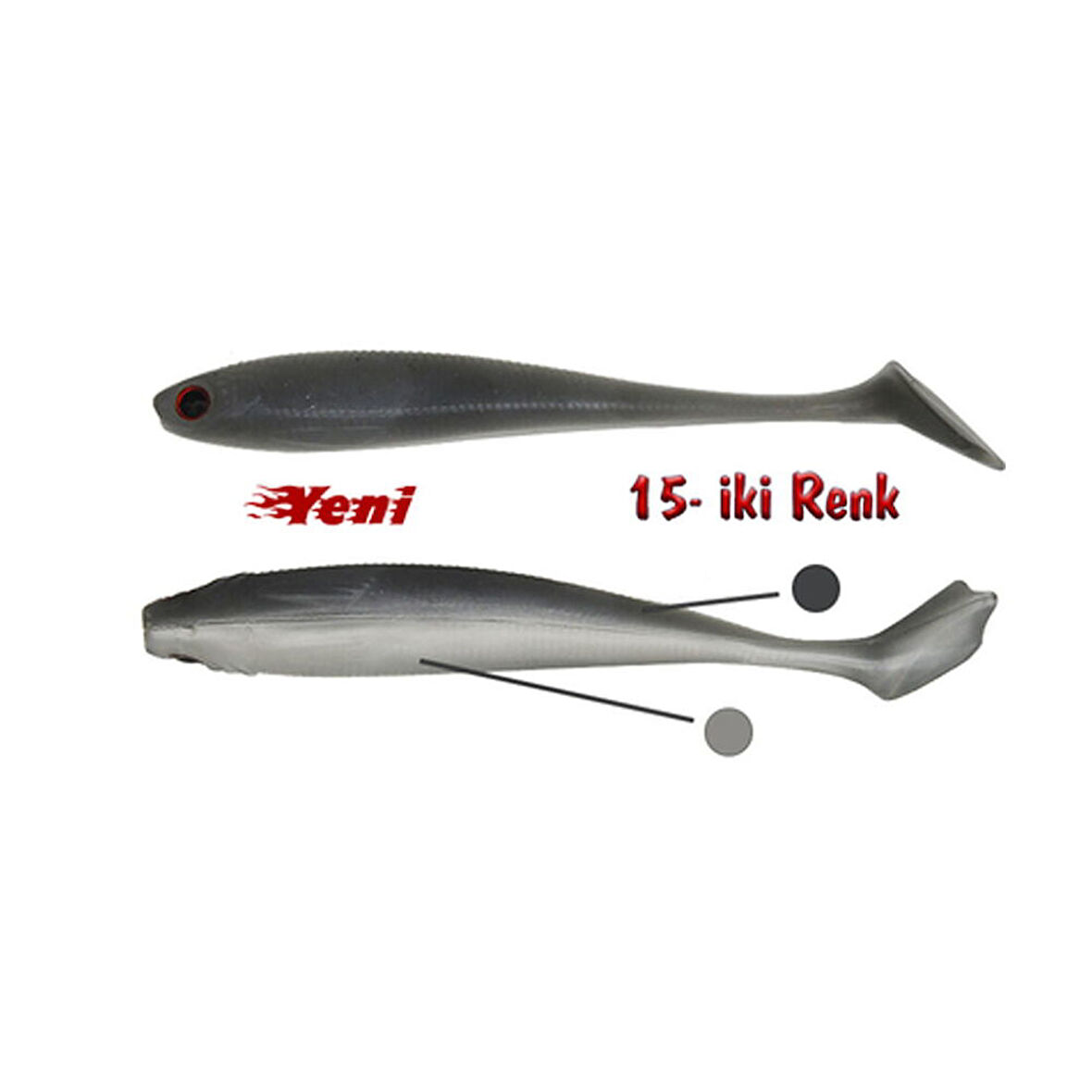 Wily CLUMSY Silikon Yem CL:15 90mm 6gr Pcs:5