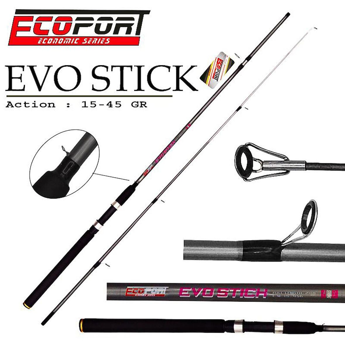 Portfish Evo Stick 270 cm Spin Kamış 15 - 45 gr