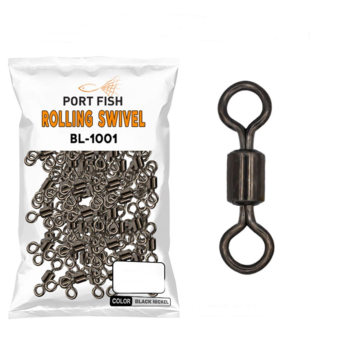 PortFish Rolling Swivel Bilyalı Gross Fırdöndü NO:12