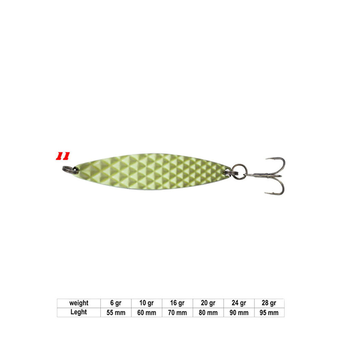 Wily Hylaz 3D-Hologram 28Gr CL11 Kaşık