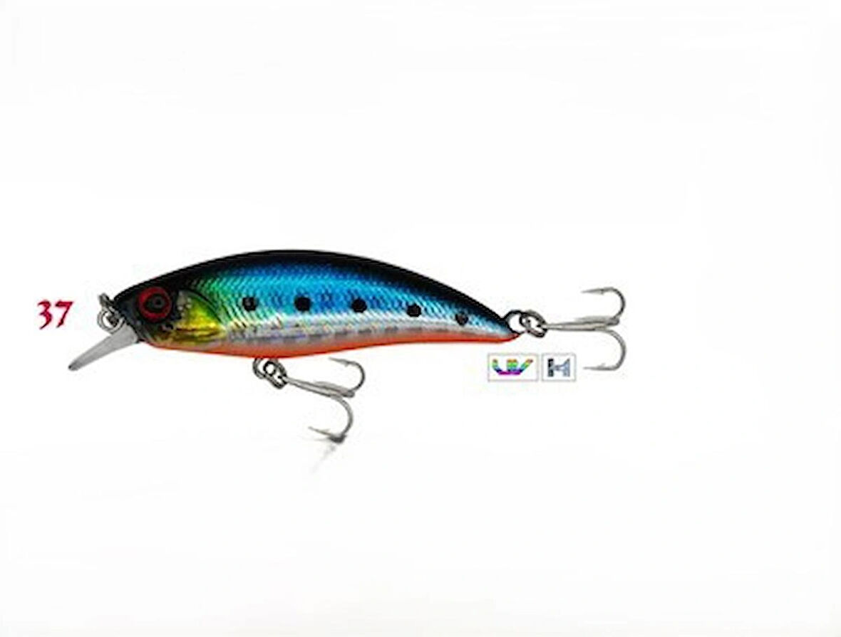Wily Ponchik 4,8 cm Maket Balık 3,5 gr Sinking - 37