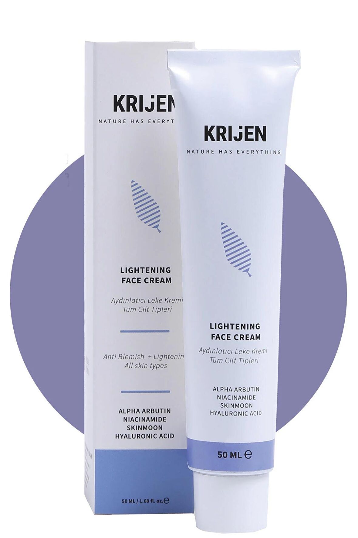 Arbutin + Niacinamide | Aydınlatıcı Leke Kremi 50 Gr - Tüm Cilt Tipleri