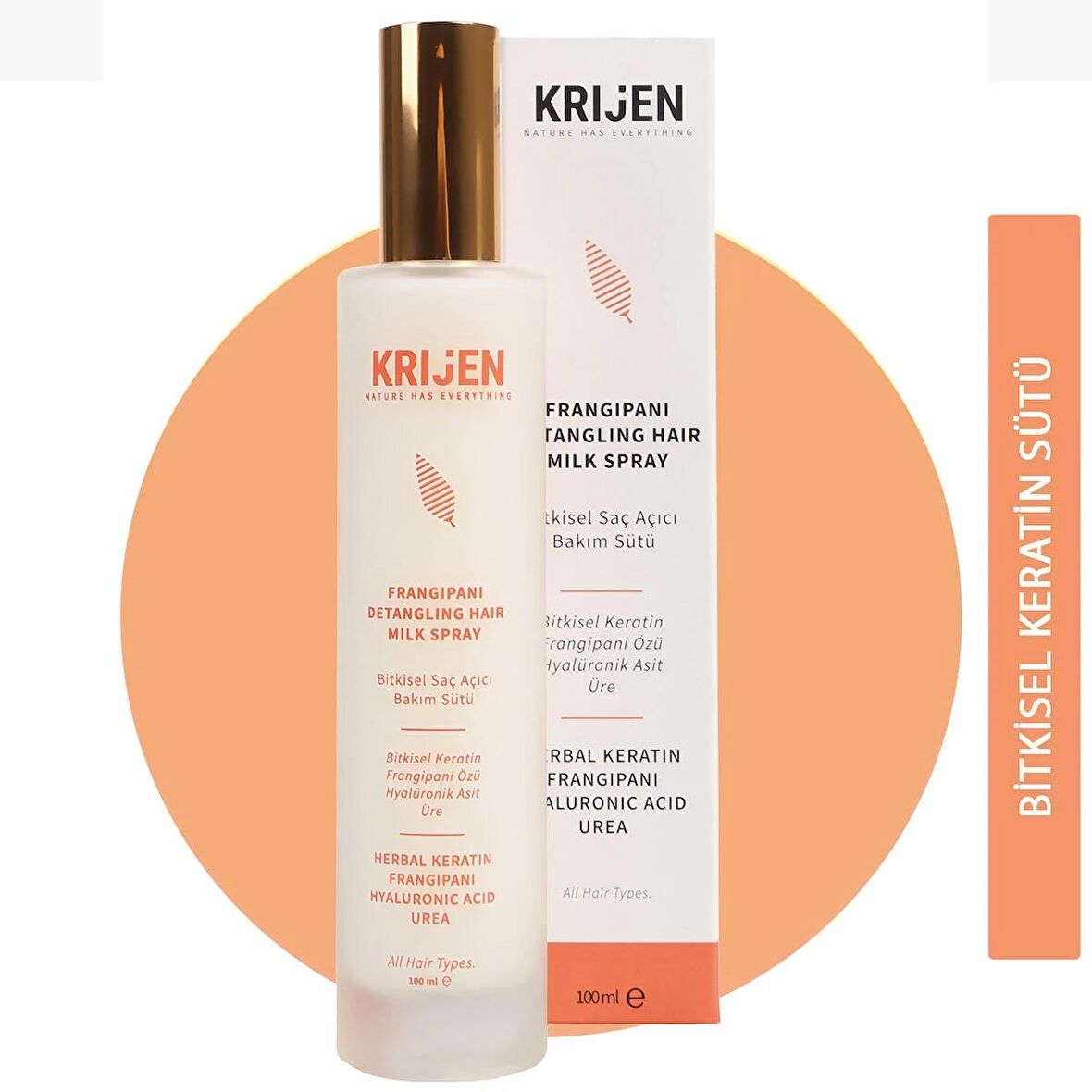 Frangipani Bitkisel Kolay Tarama Sağlayan Keratin Sütü 100 Ml