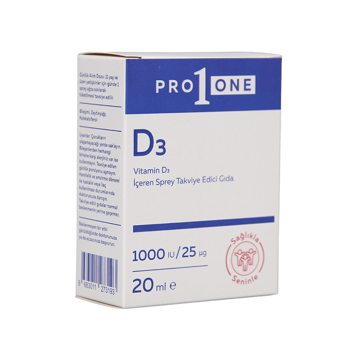 Solovıt Pro1One D3 1000 Iu Sprey