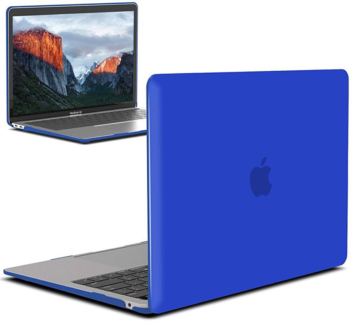 Codegen Apple 13" Macbook Air 2020 (M1) A2337 Lacivert Kılıf Koruyucu Kapak CMATM-133DB