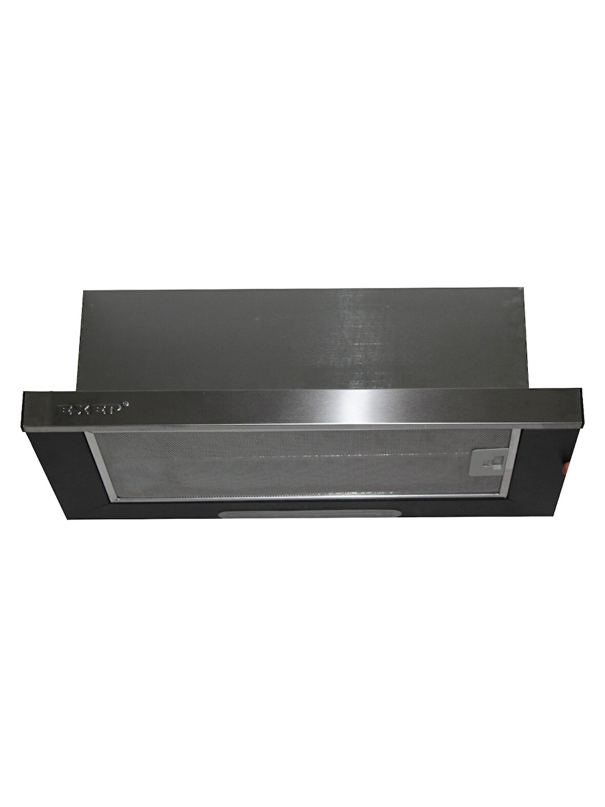 EXEP F6-ECR INOX PANEL SÜRGÜLÜ SİYAH ASPİRATÖR 