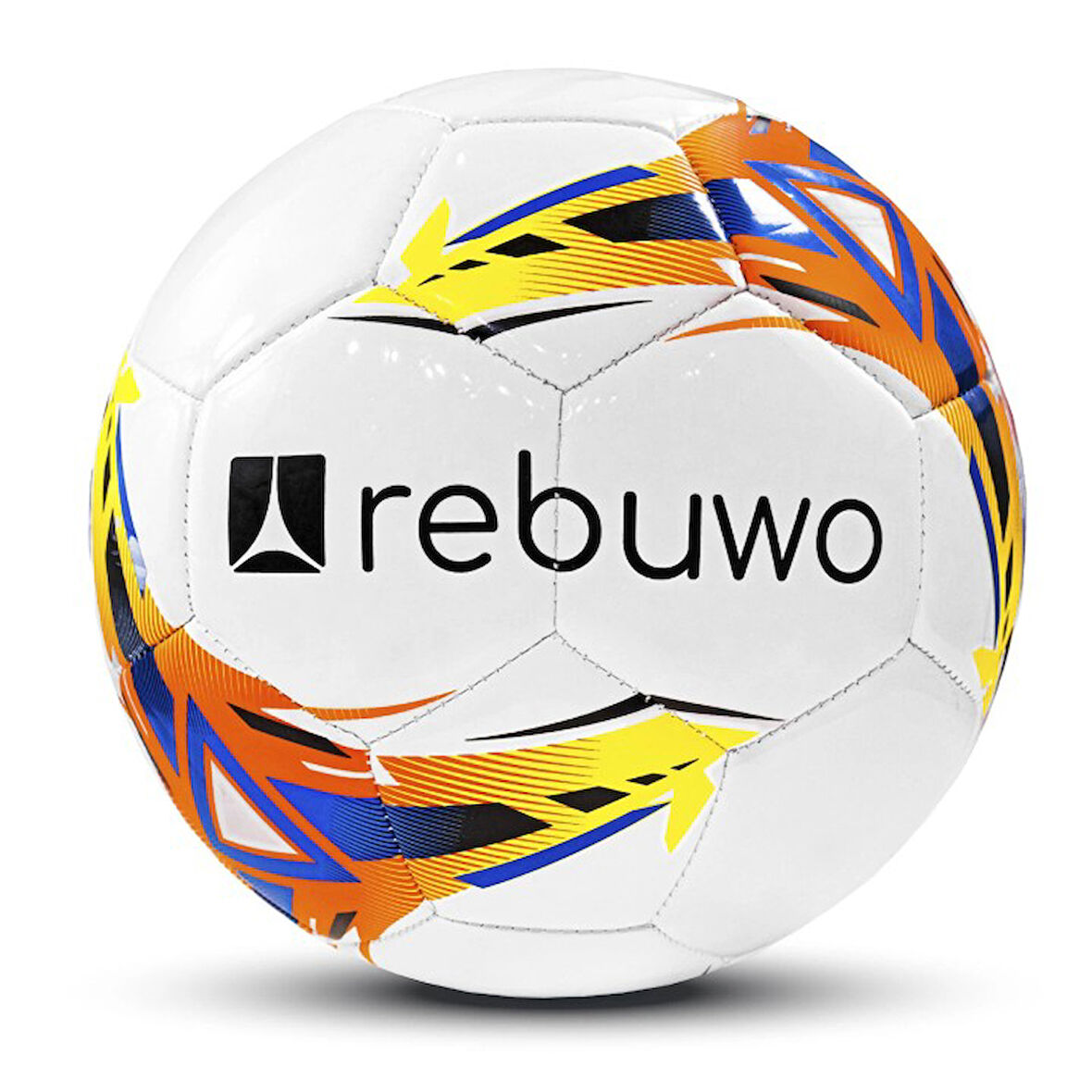  Rebuwo 5 Numara Sert Zemin Futbol Topu Halı Saha Topu Turuncu