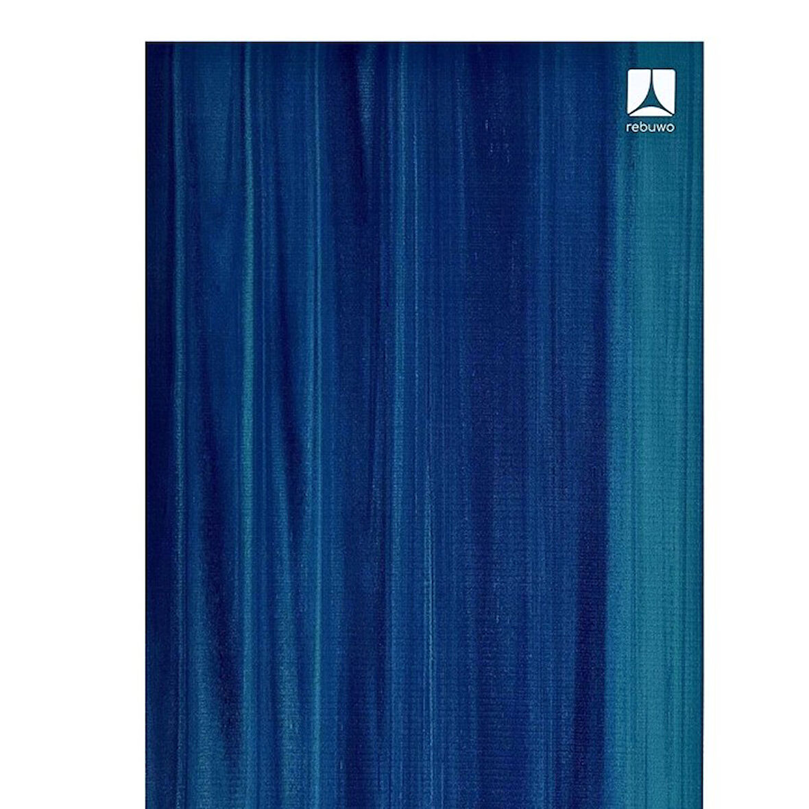 Rebuwo PER Yoga Matı Mavi 5mm, Ekolojik Fitness Matı, Kaydırmaz, Blue, Non-Slip & Sustainable