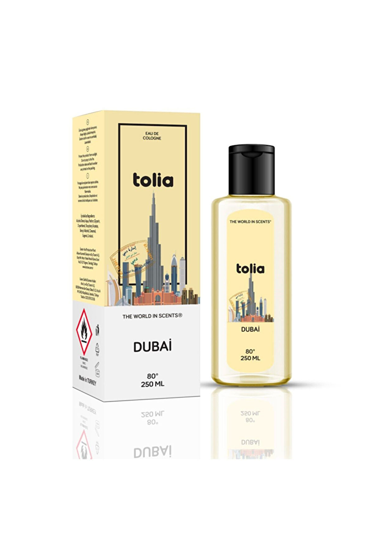 TOLIA DUBAİ 250 ML KOLONYA