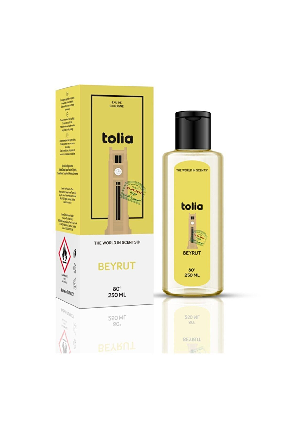 TOLIA BEYRUT 250 ML KOLONYA 