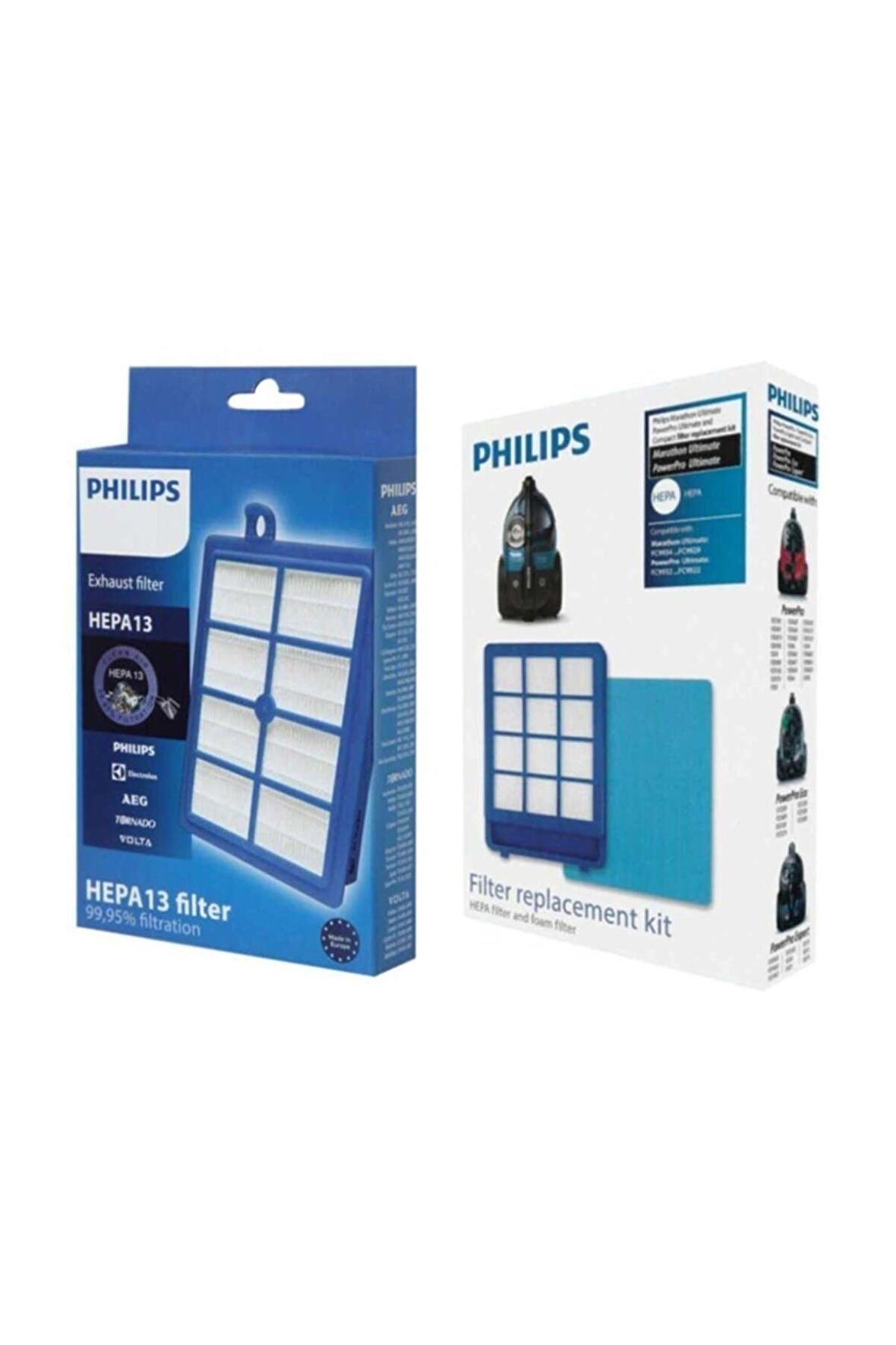 Philips Fc9919 07 Marathon Ultimate Uyumlu Hepa Filtre Seti