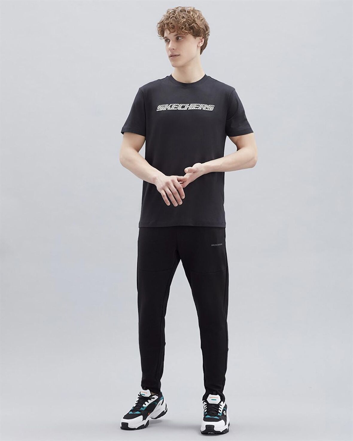 Skechers M Graphic Tee Big Logo Erkek Tişört