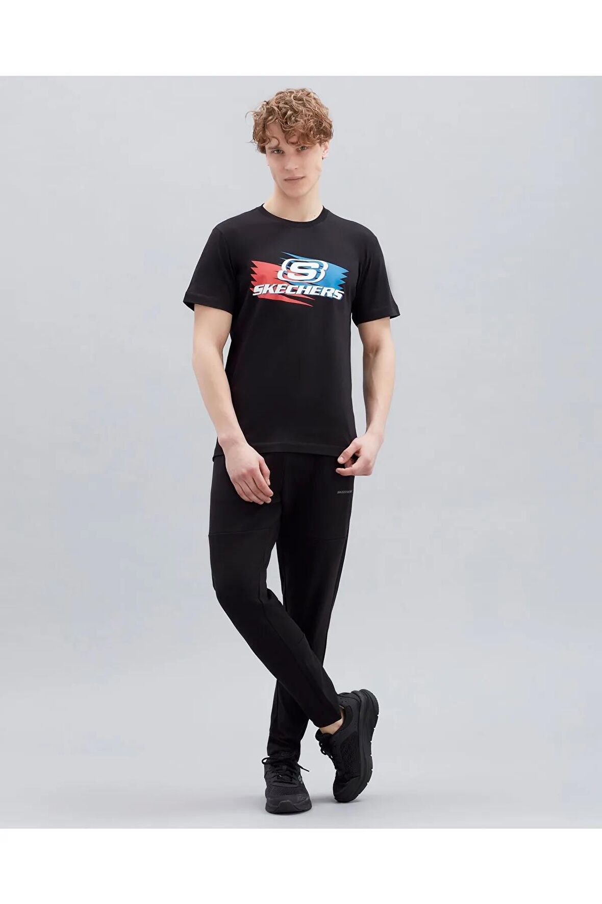 Skechers M Graphic Tee Big Logo Erkek Tişört