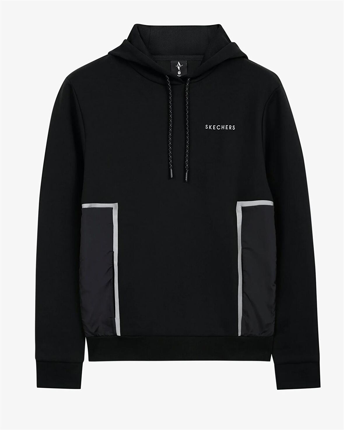 M 2XI-Lock Pu Printed Hoodie Sweatshirt