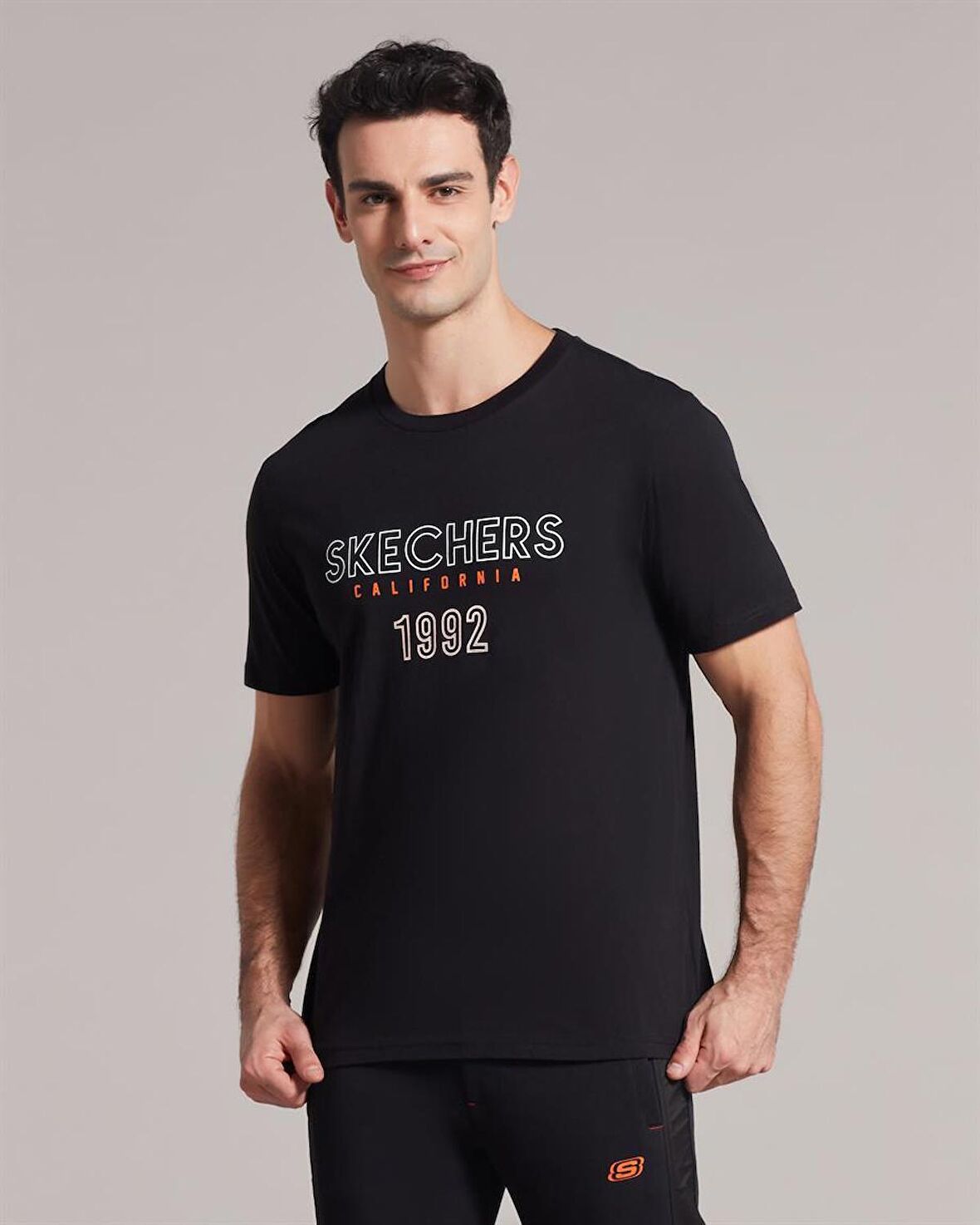 Skechers M Graphic Tee Crew Neck Erkek Tişört