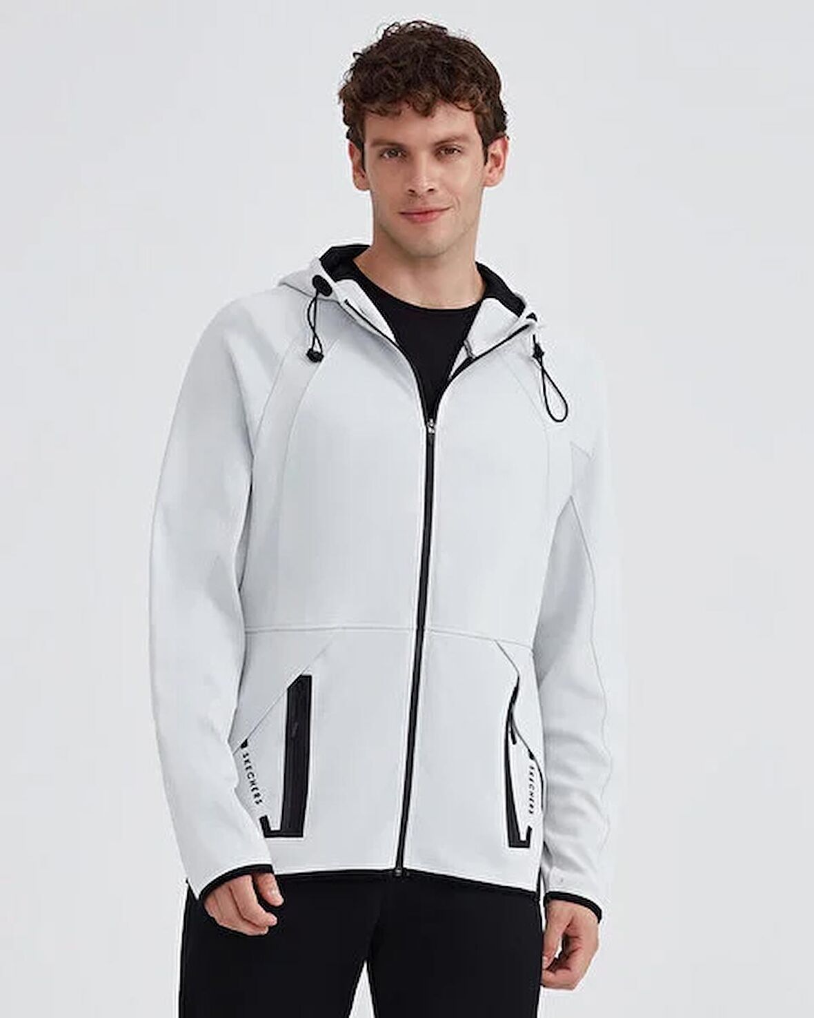 M 2XI-Lock Full Zip Hoodie Sweatshirt Erkek Sweatshirt