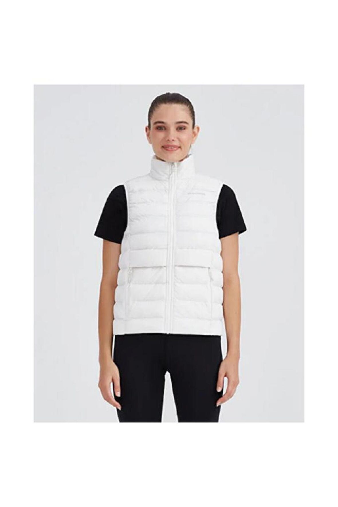 Skechers Kadın Bej Yelek W Outerwear Padded Vest S231239-100