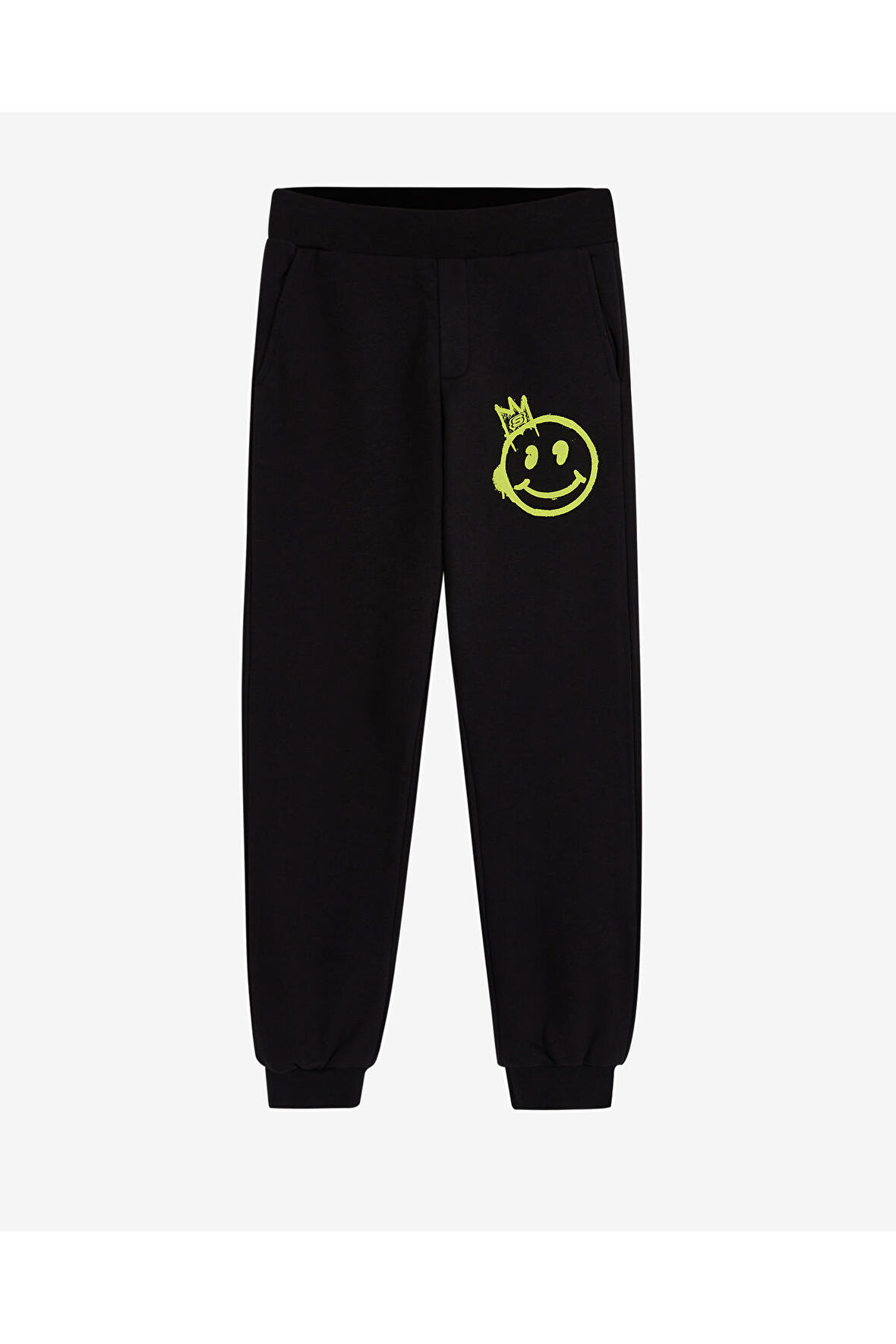 B Heavy Weight Fleece Jogger Sweatpant Erkek Çocuk Siyah Eşofman Altı Sk232186-001