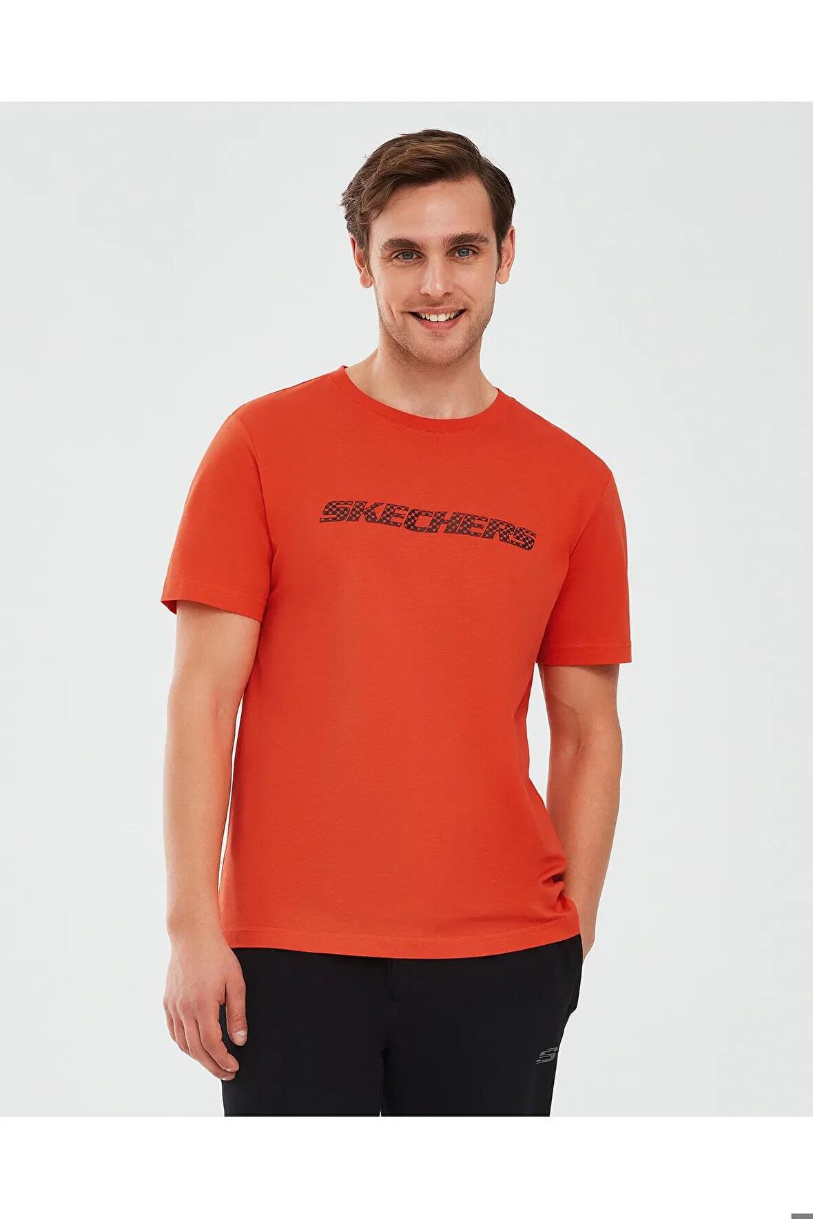 Skechers S212960-700 Graphic M Sleeve Erkek Spor Tişört