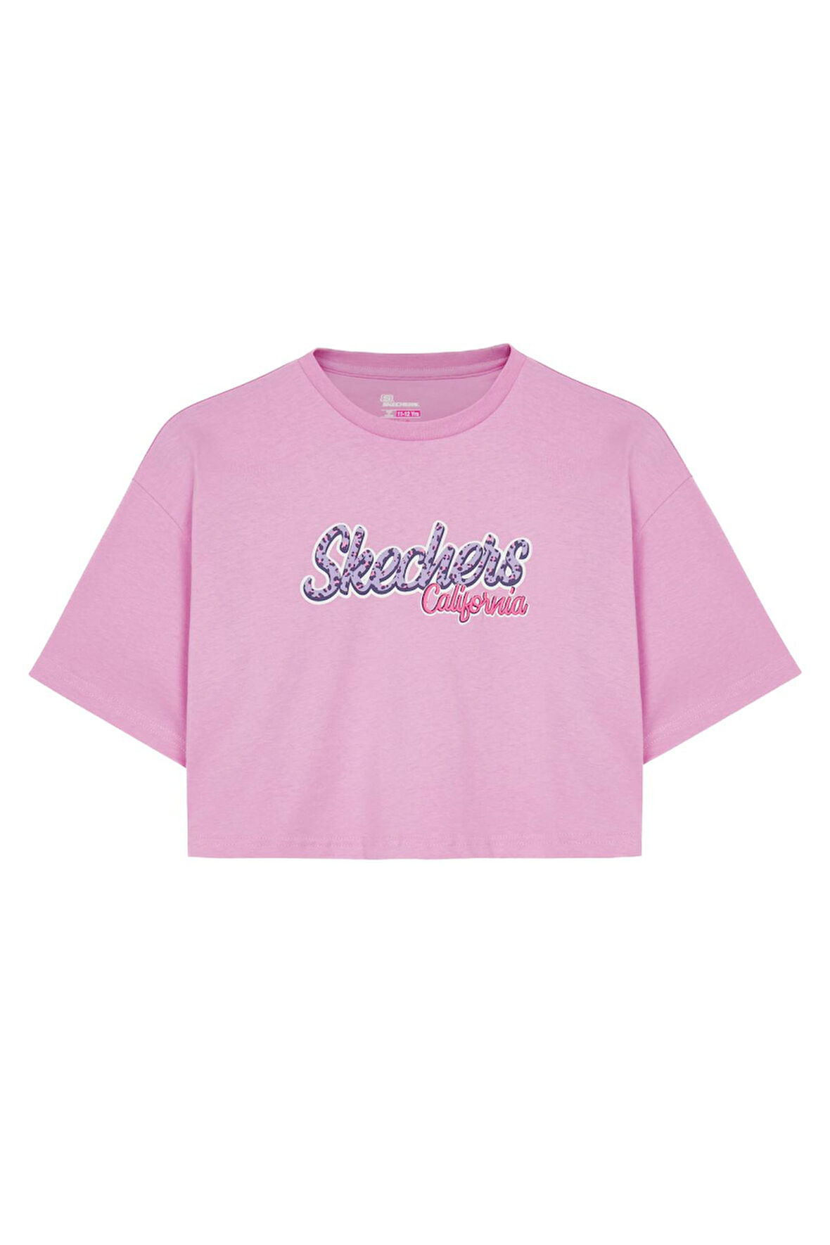 Skechers Sk241040 Graphicteeg Sleeve Pembe Çocuk T-Shirt