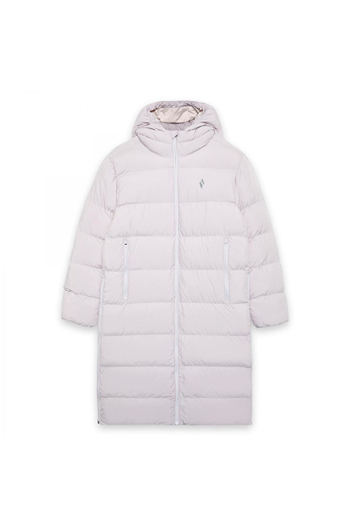 Skechers S242132 W Outerwear Puffer Jacket Gri Kadın Mont