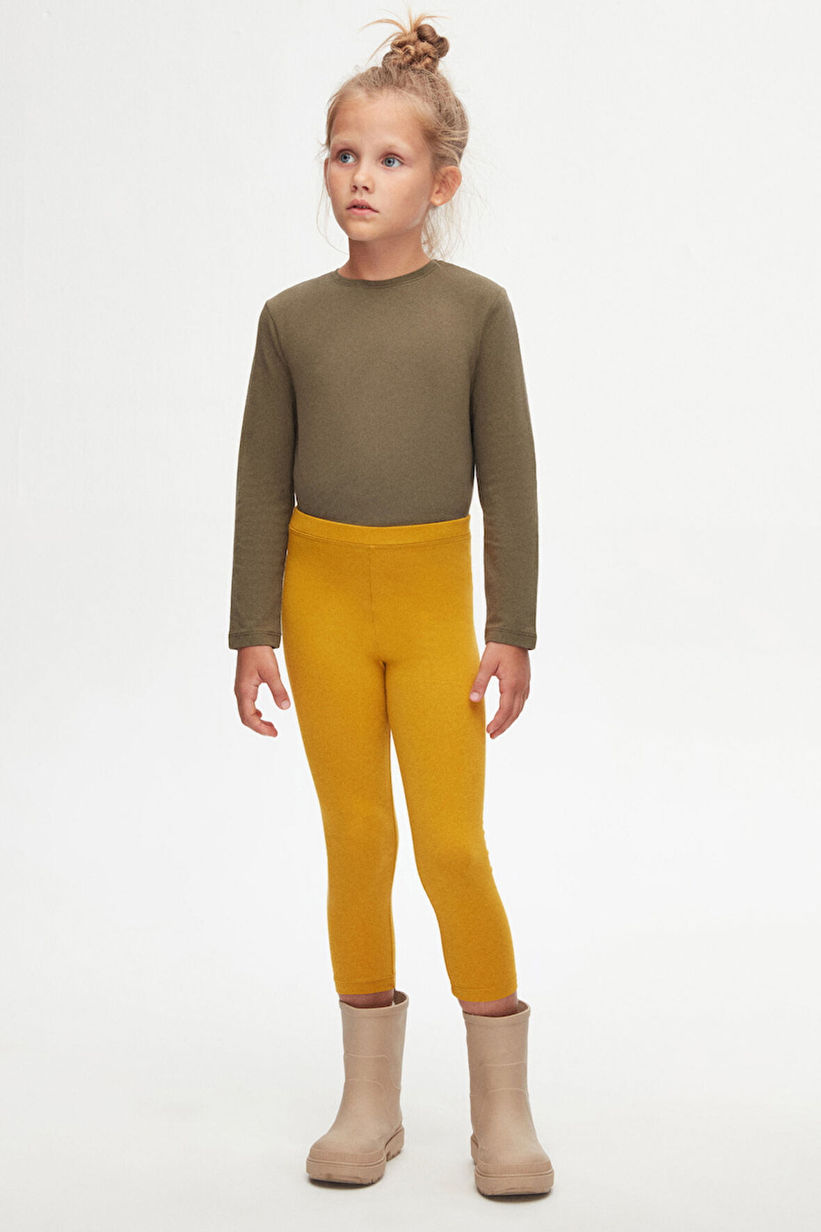 Hardal Basic Kız Çocuk Yazlık Tayt