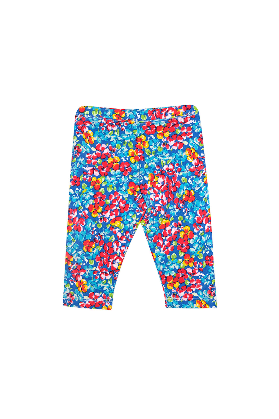 Kız Çocuk Tiny Flowers Desen Kapri