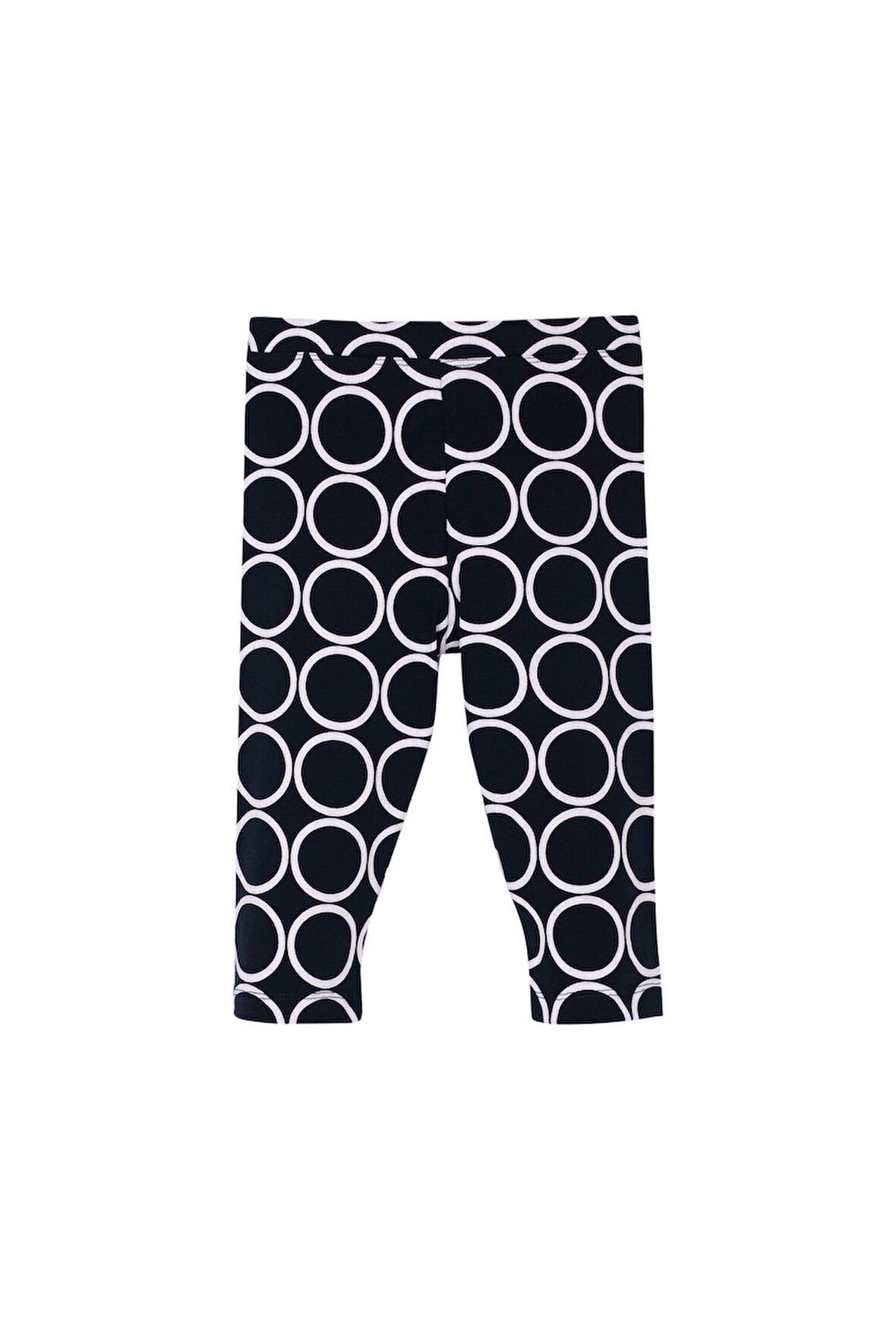 Monochrome Ring Kız Çocuk Desenli Diz Altı Tayt Kapri