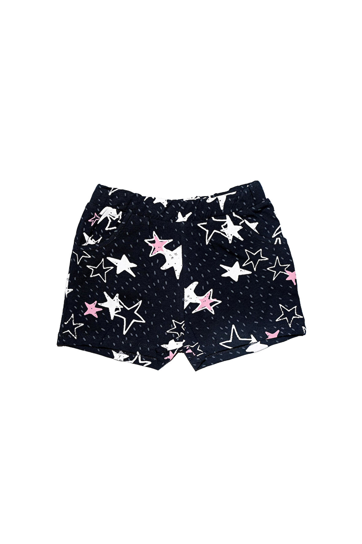 Crayon Stars Kız Çocuk Cepli Desenli Şort