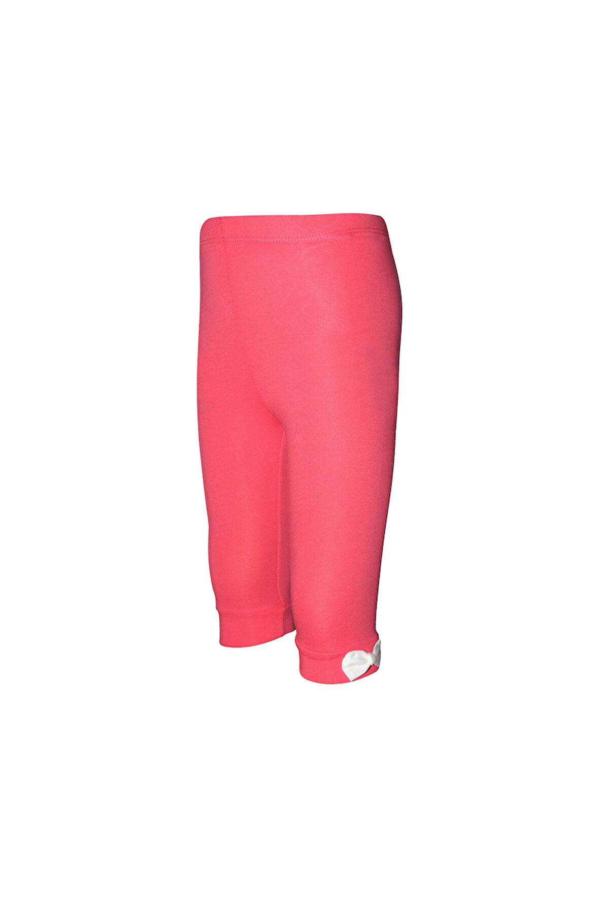 Nar Çiçeği Basic Kız Çocuk Fiyonklu Diz Altı Tayt Kapri