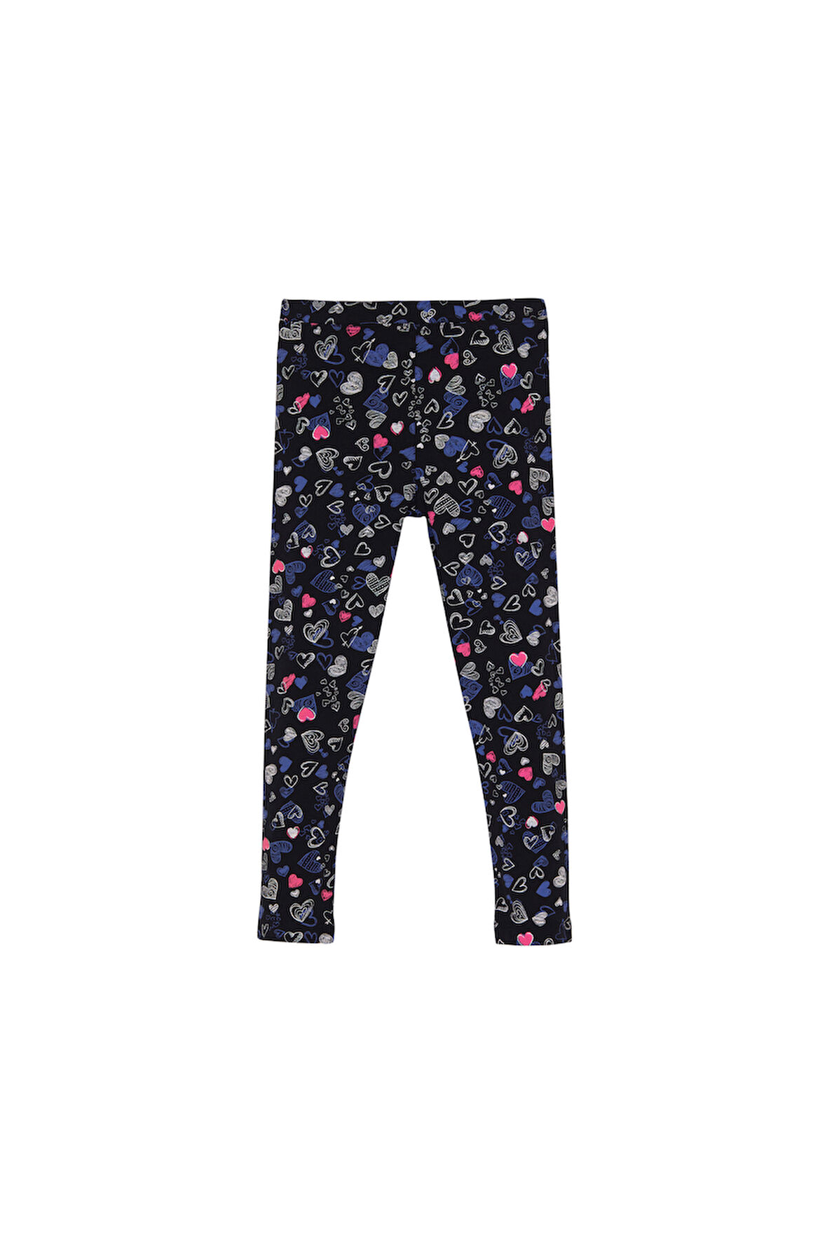 Lovely Hearts Kız Çocuk Desenli Yazlık Tayt