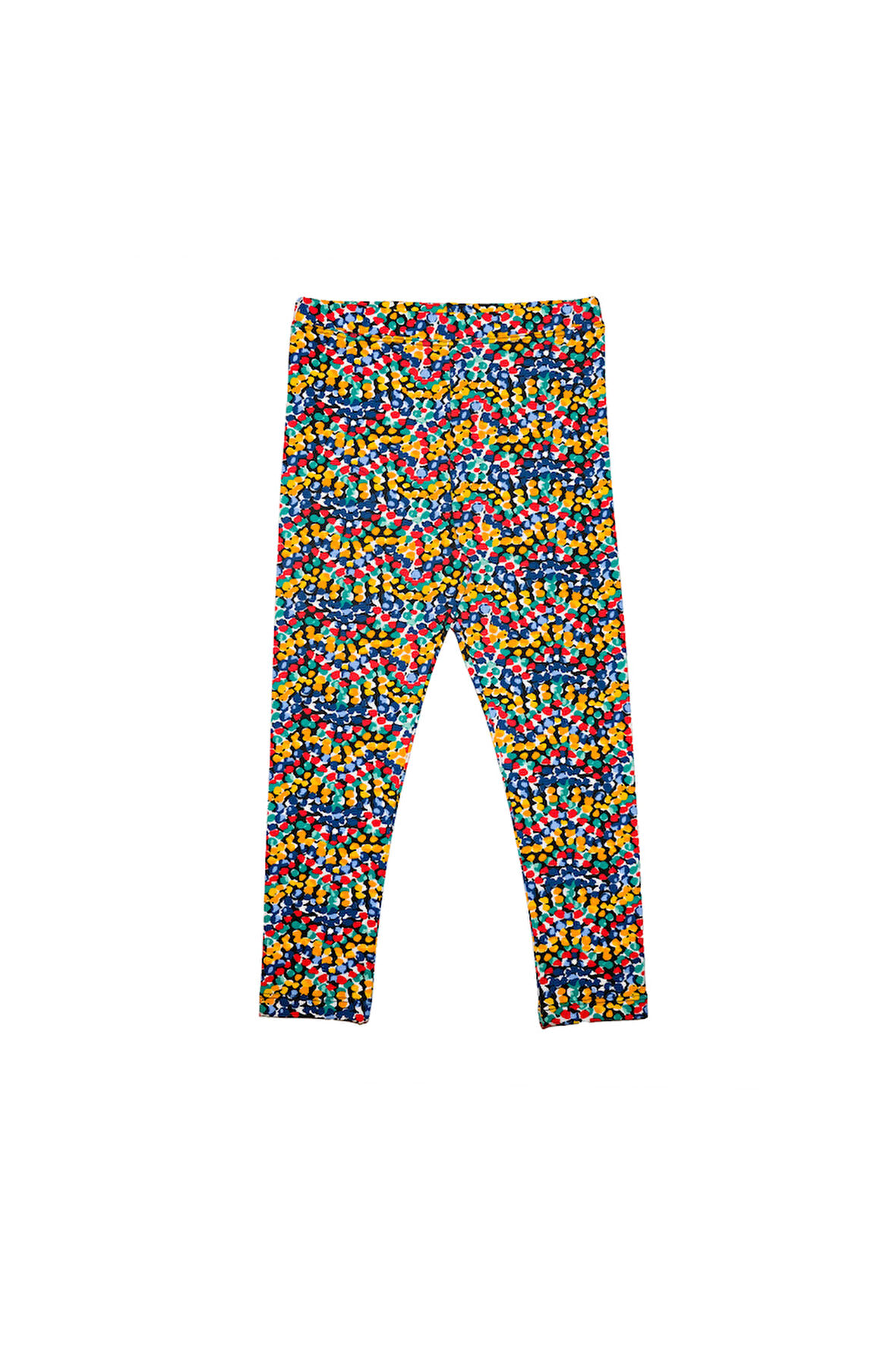 Abstract Speckled Kız Çocuk Yazlık Desenli Tayt