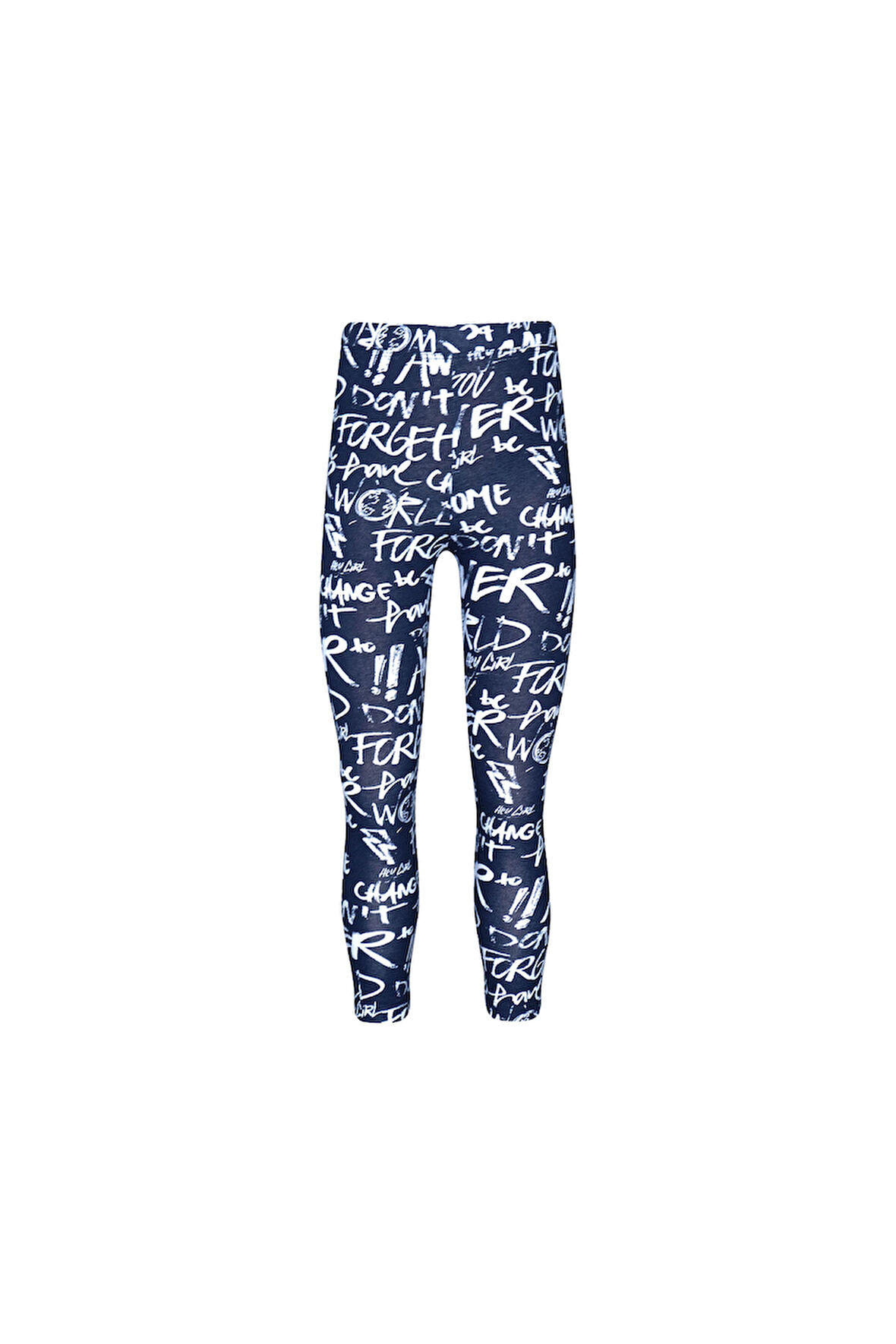 Change World Kız Çocuk Yazlık Desenli Tayt