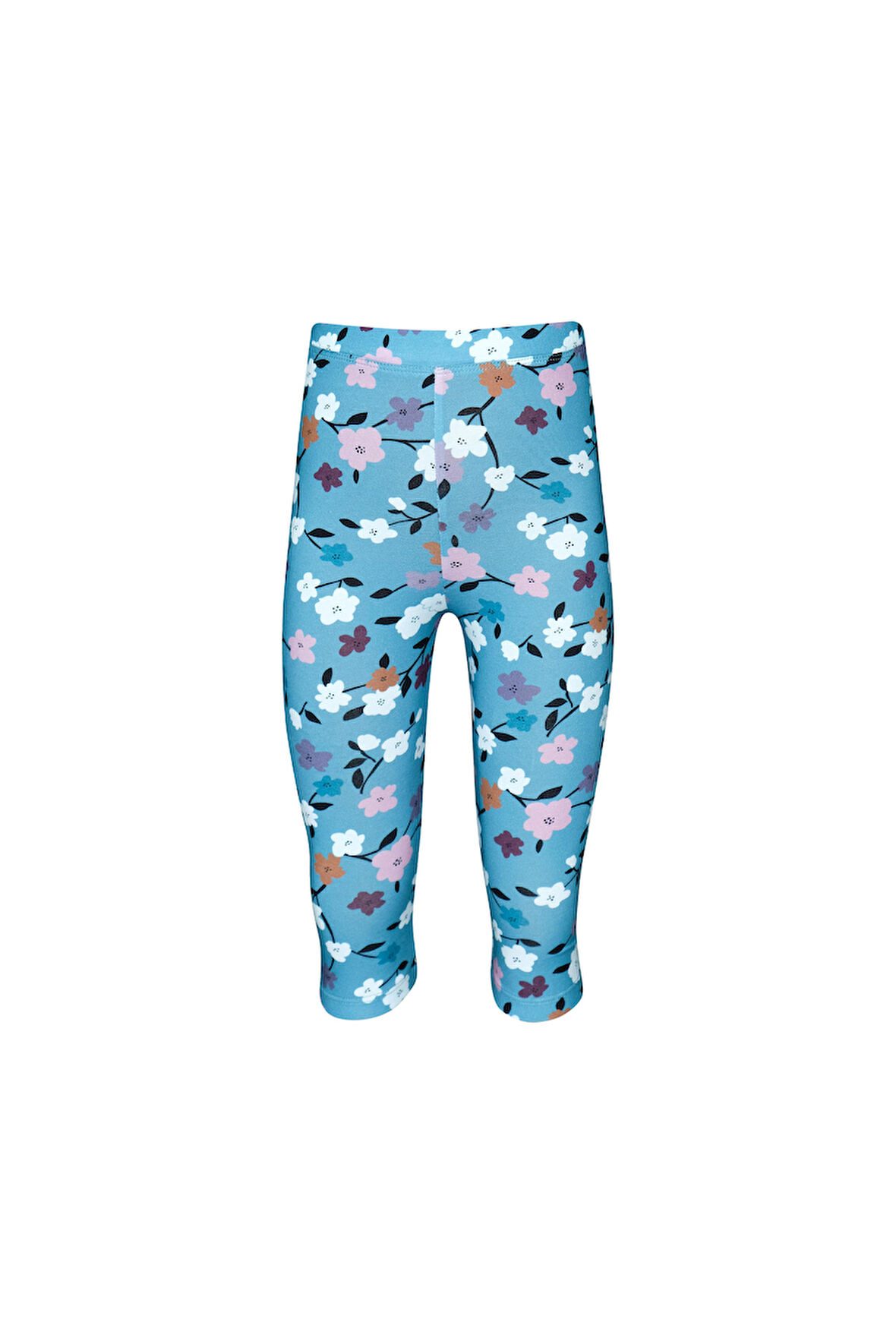 Spring Branch Kız Çocuk Desenli Diz Altı Tayt Kapri