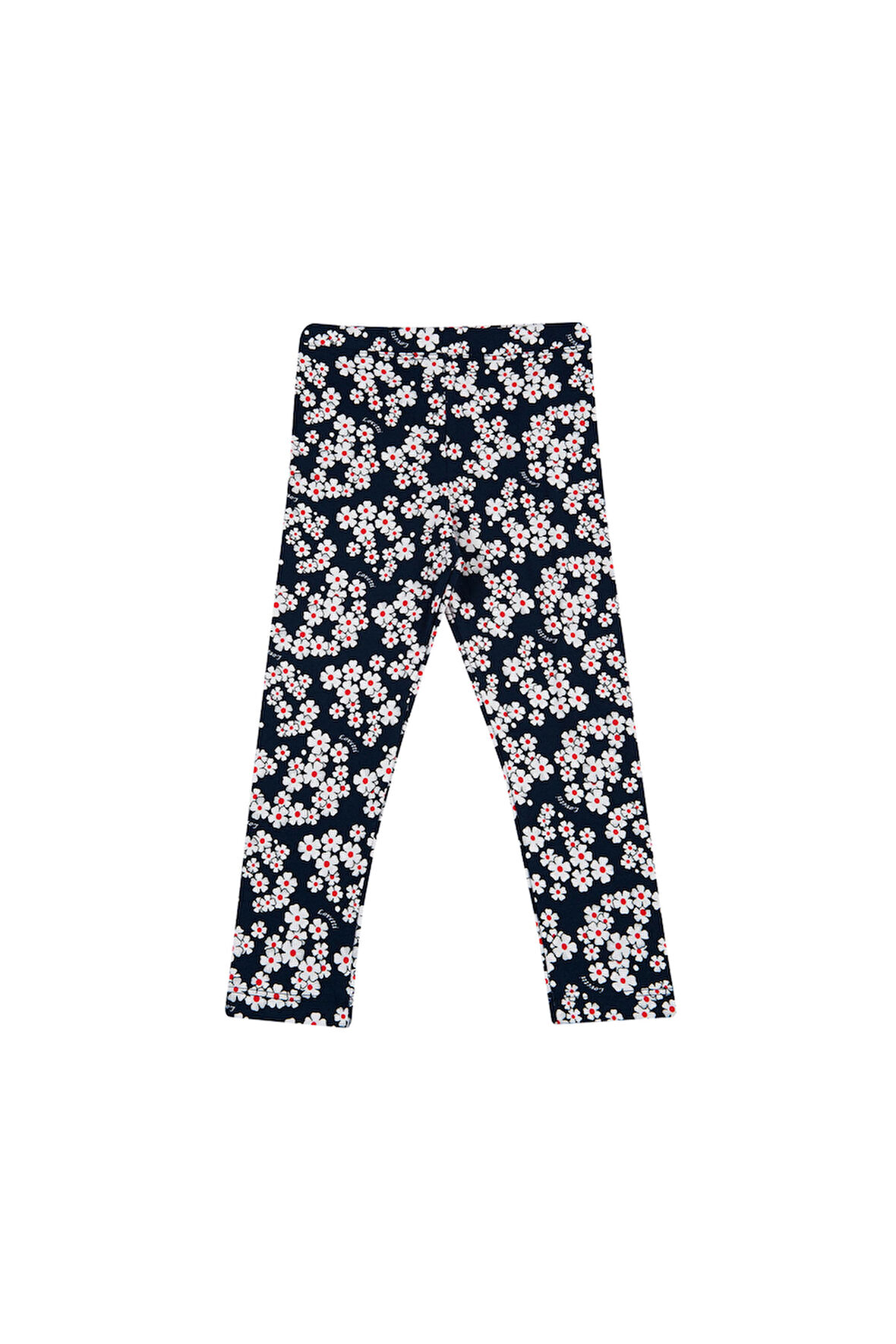 Papatya Kız Çocuk Desenli Yazlık Tayt