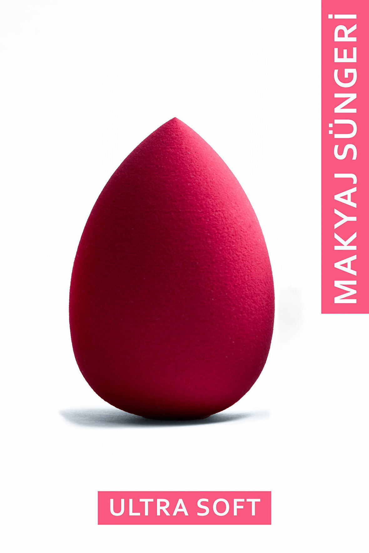 Ultra Soft Makyaj Süngeri Fuşya