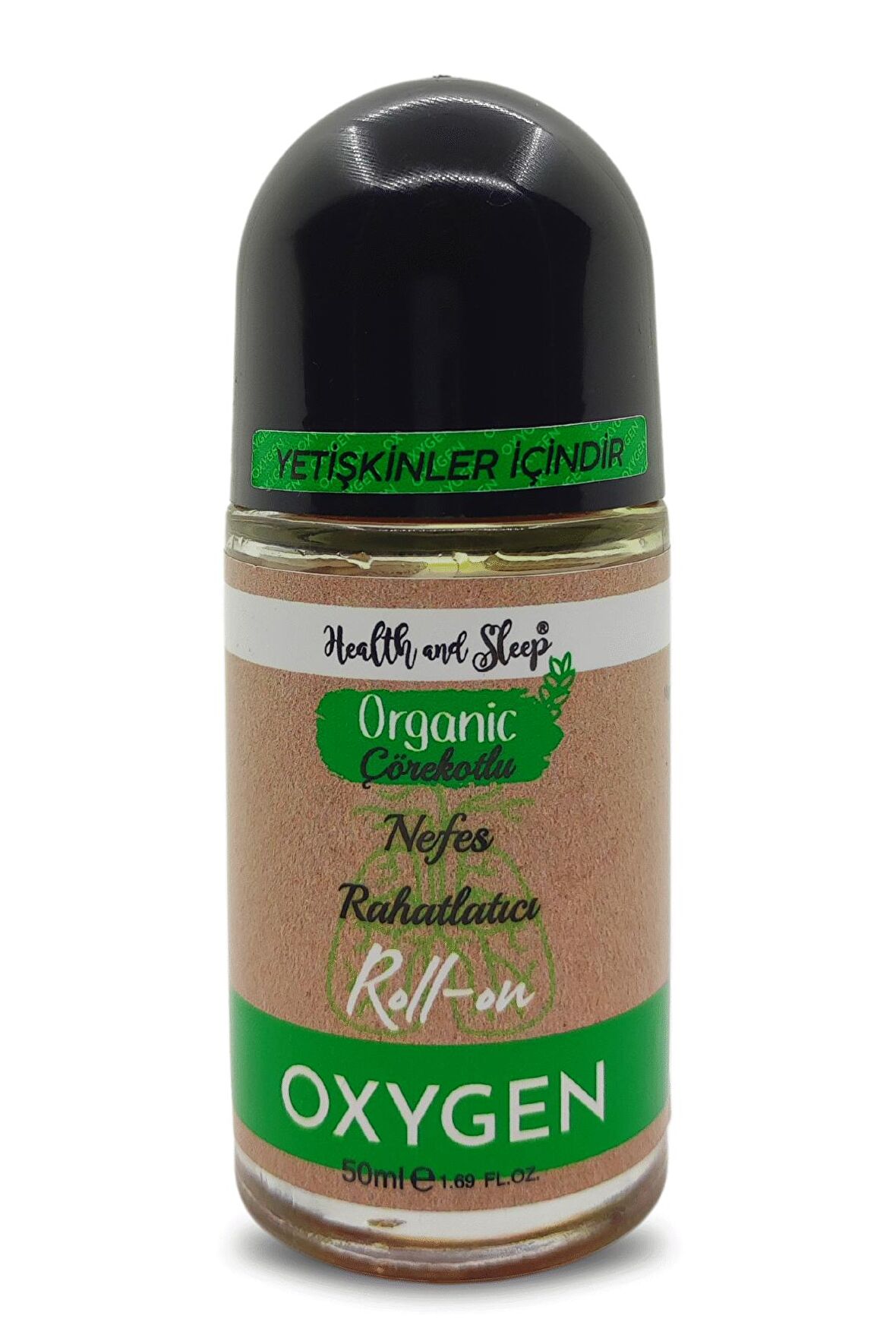 Oxygen Nefes ve Solunum Rahatlatıcı Doğal Yağ Roll-on 50ml (Yetişkinler için)