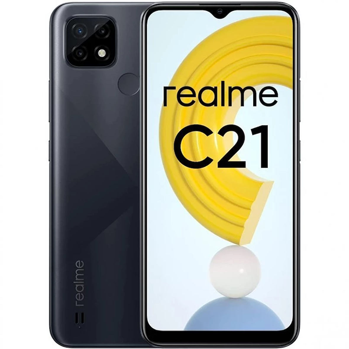 Realme C21 Siyah 32 GB 3 GB Ram Akıllı Telefon  (Realme Türkiye Garantili)