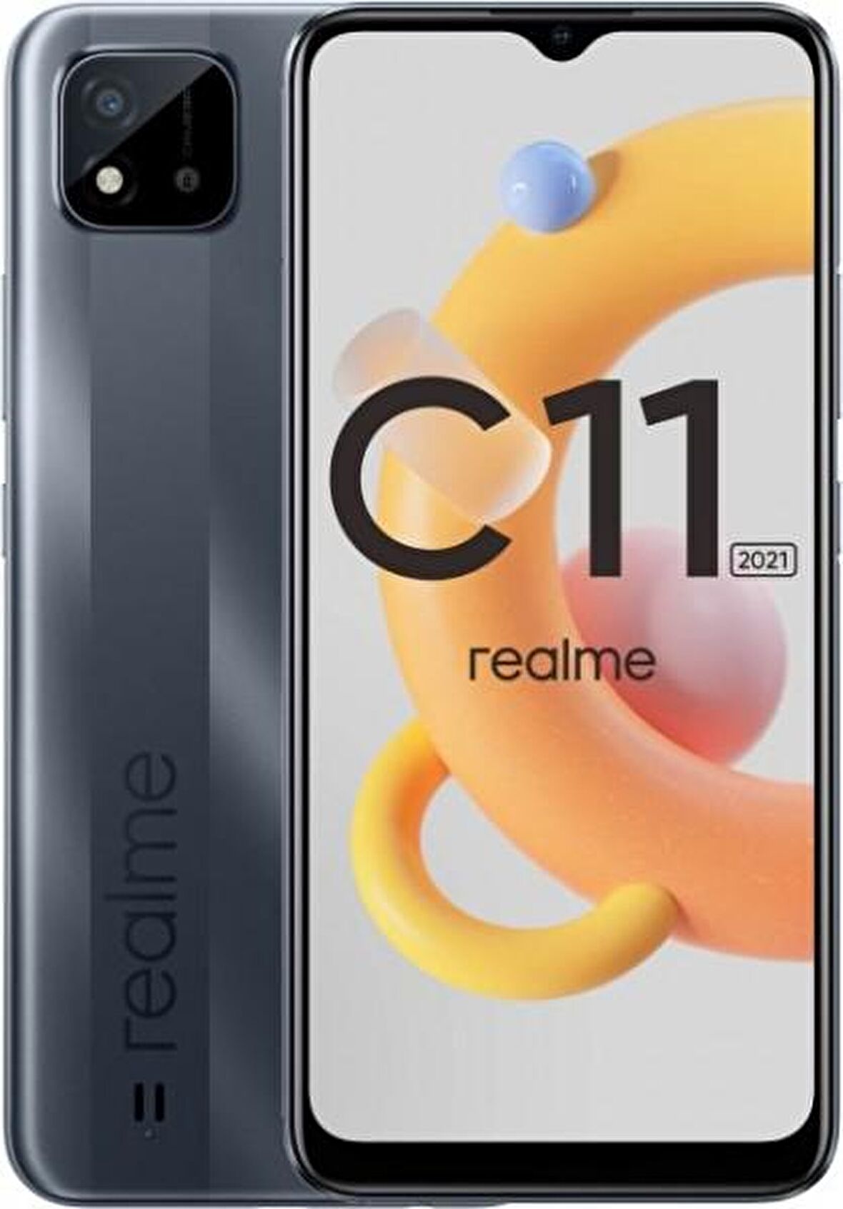 Realme C11 2021 Gri 32 GB 2 GB Ram Akıllı Telefon  (Realme Türkiye Garantili)