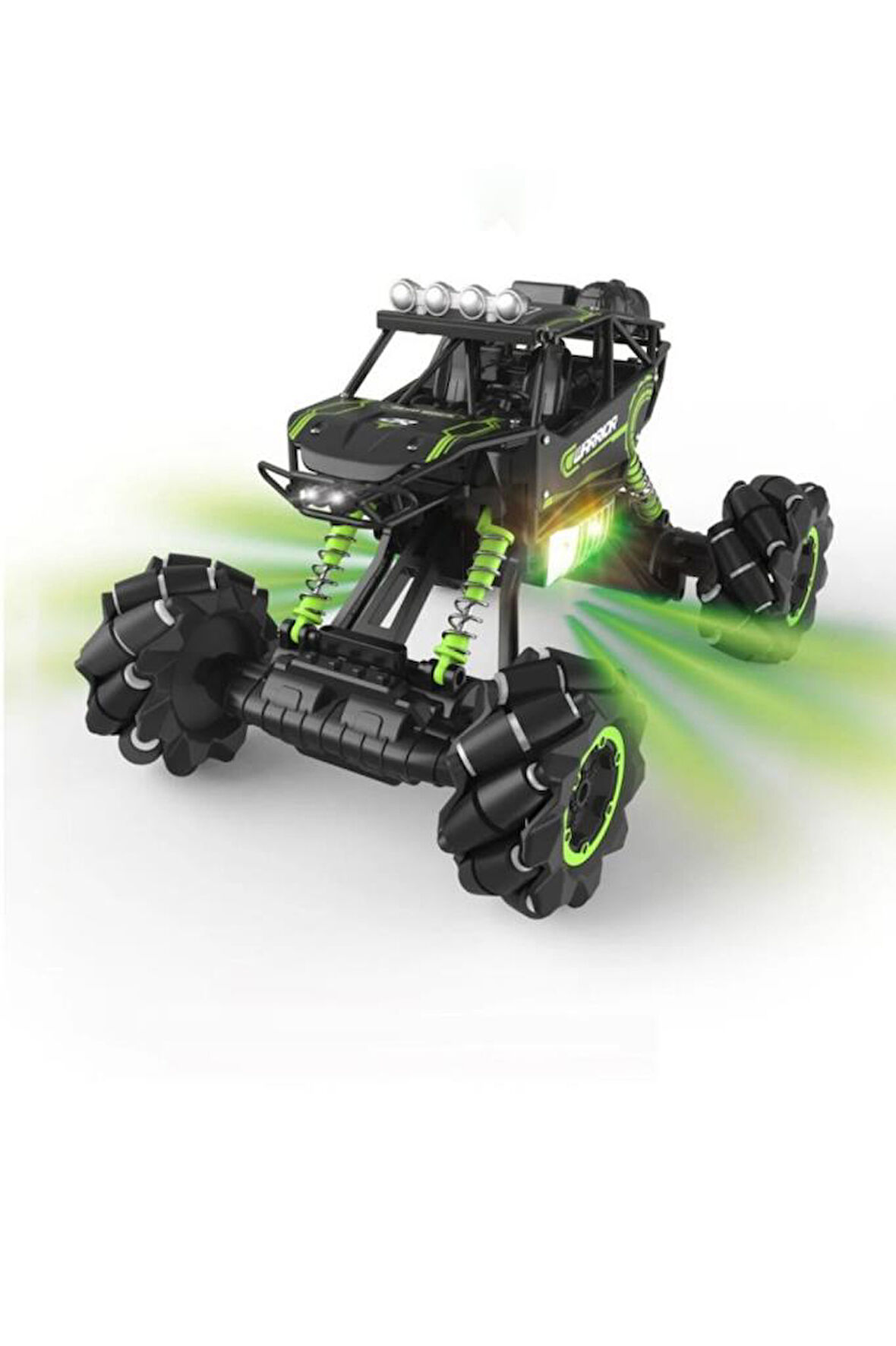 Işıklı Sesli Müzikli Şarjlı Bilek Kumandalı Drift Atan 4x4 Canavar Oyuncak Off-Road Aracı 